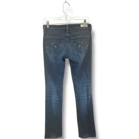 AG Adriano Goldschmied The Ballad Slim Bootcut Jeans – Size 27R – Dark Wash - Picture 4 of 10
